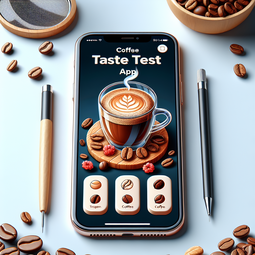 Kaffee-Geschmackstest-Apps