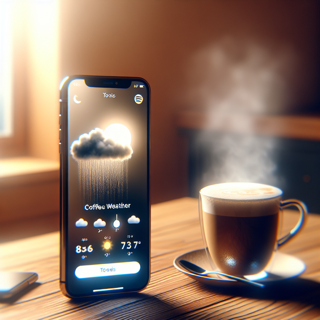 Kaffee-Wetter-Apps