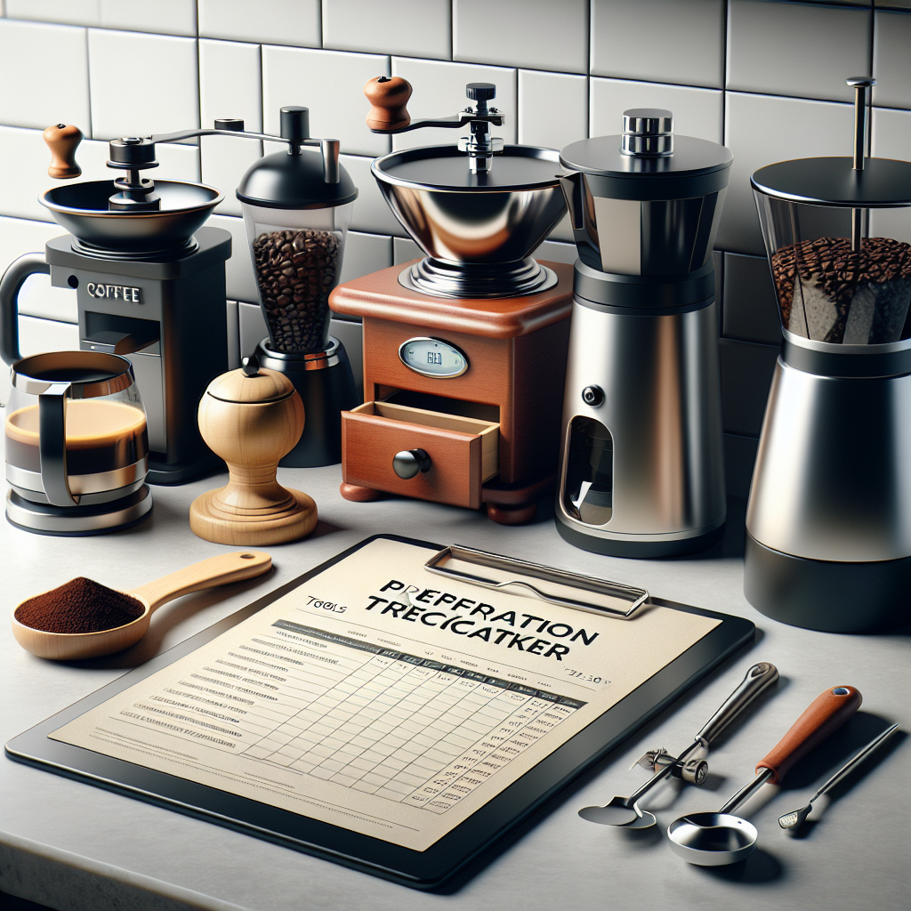 Kaffee-Zubereitungs-Tracker