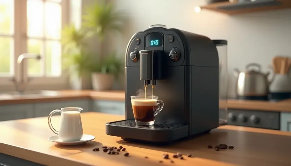Flexibler Genuss: Kaffeevollautomaten mit externem Milchschlauch