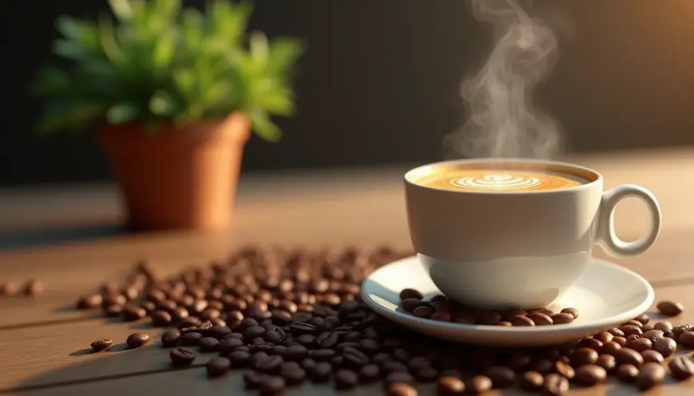 Höchster Kaffeegenuss mit Logo Bio Kaffee