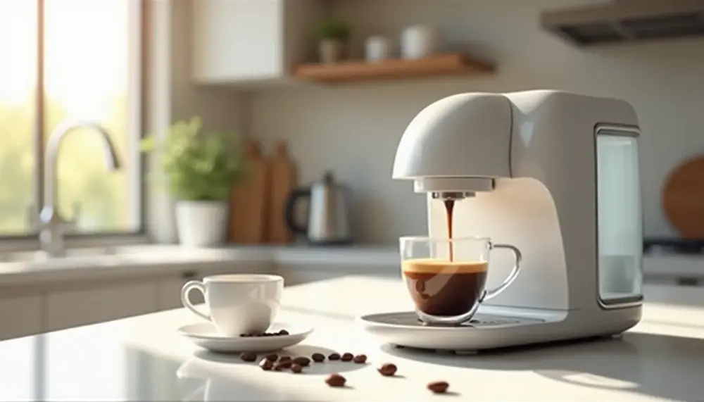 Pure Eleganz: Kaffeevollautomaten in Weiß