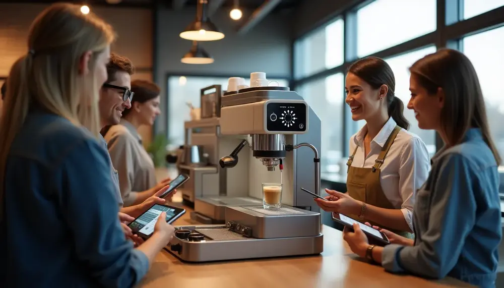 Technologische Innovationen im Café: Automatisierung und Digitalisierung